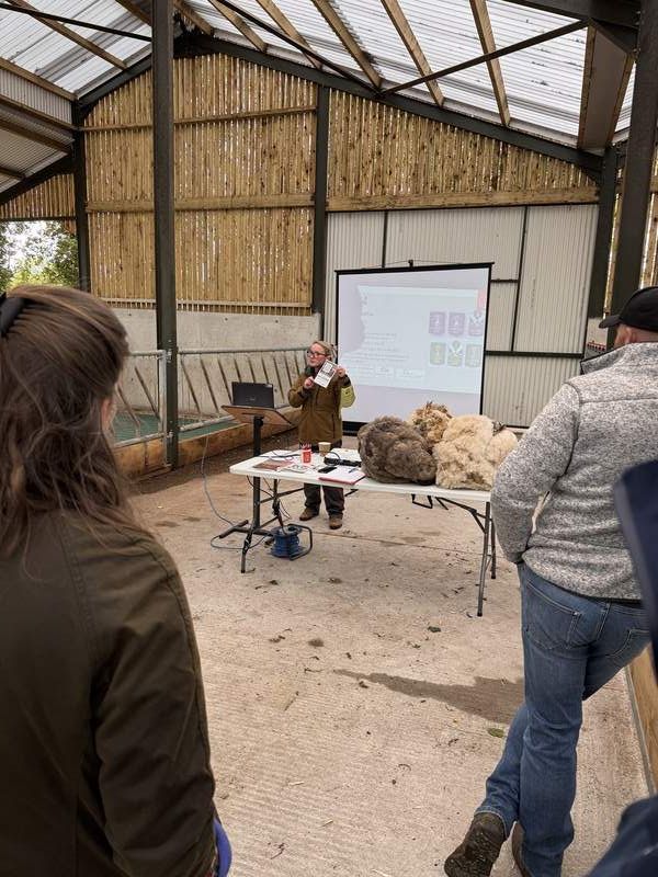 Ulster Wool presentation on wool traceability and certification
